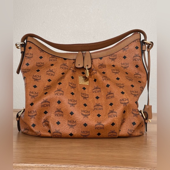 MCM Handbags - MCM Cognac shoulder bag